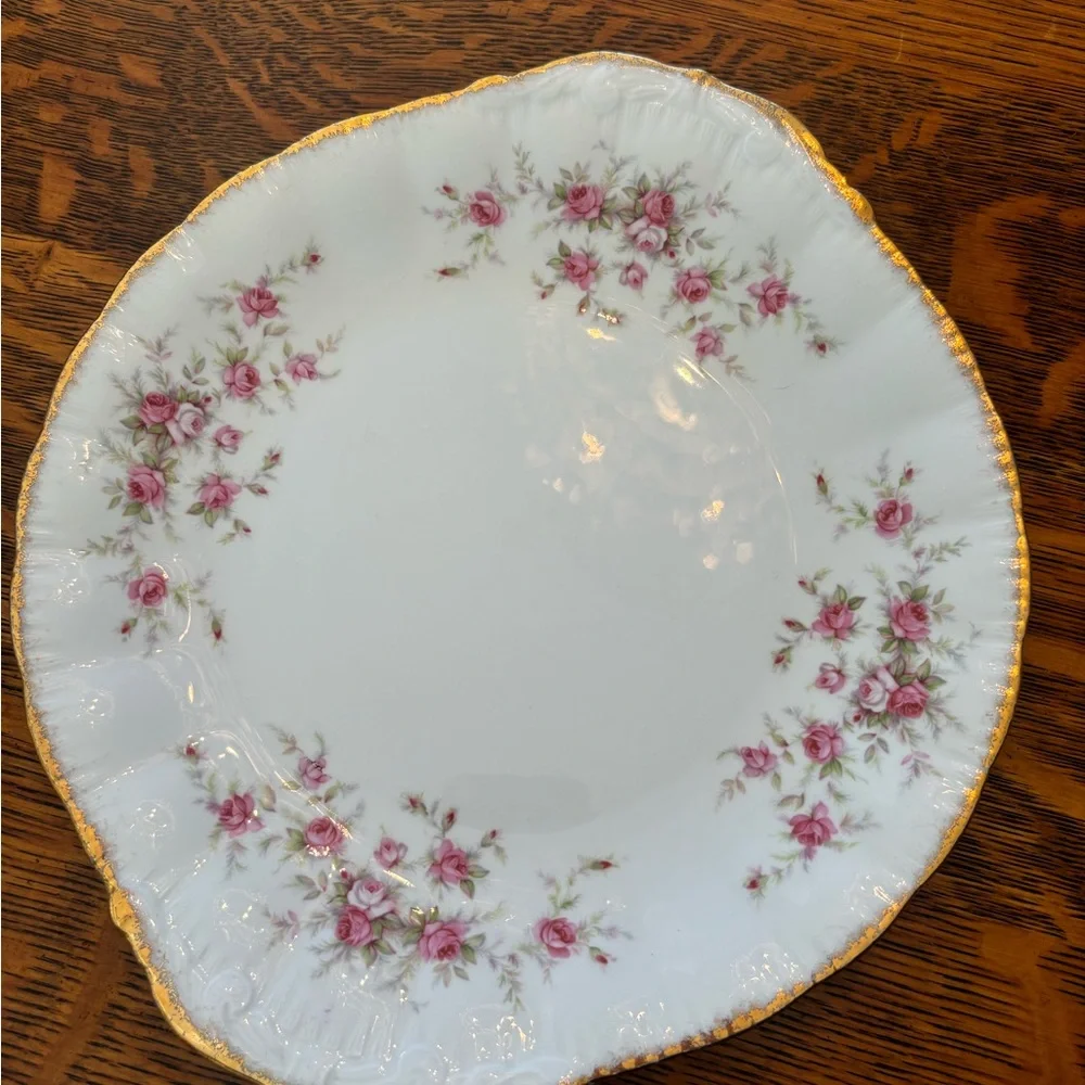 Vintage Paragon Victoriana Rose cake plate